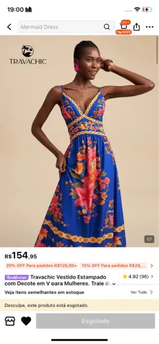 Vestido SHEIN TAM XL