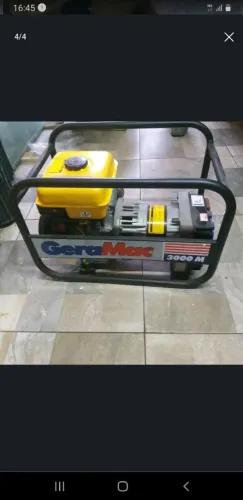 Gerador Geramac Gasolina 3kvA 3000m novo