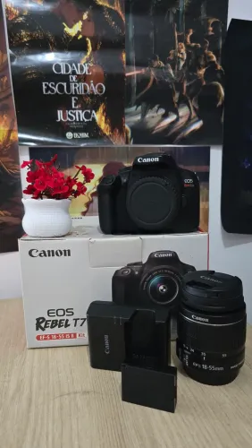 Canon T7 + caixa