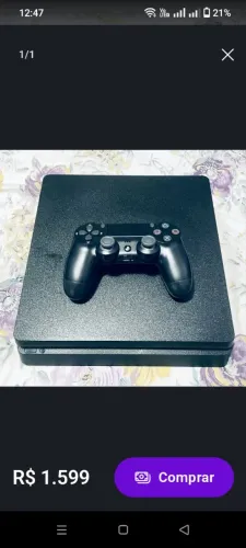 PS4 Á VENDA 