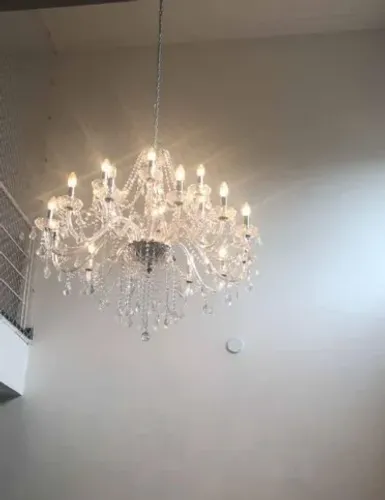 Novo na Caixa Luz de Cristal 18 braços