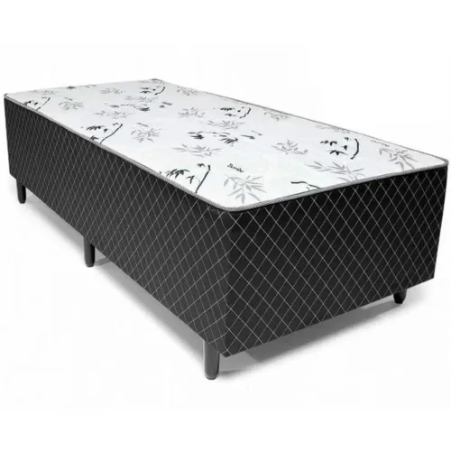 Cama Box Ortopédica Solteiro Unibox - Entrega Rápida 