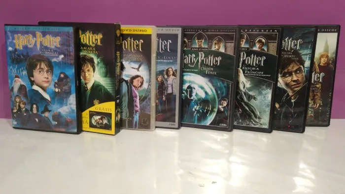 Dvd coleção Harry Potter 8 filmes