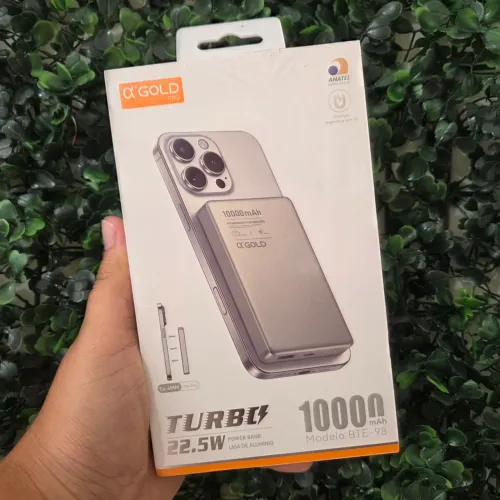 Power Bank Portátil a'Gold com Indução (SOMOS LOJA)