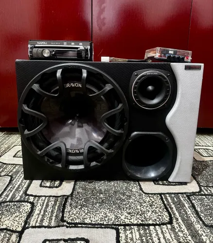 Som - DVD - TV - kit subwoofer ( módulo nanotecnologia ) 400 rms