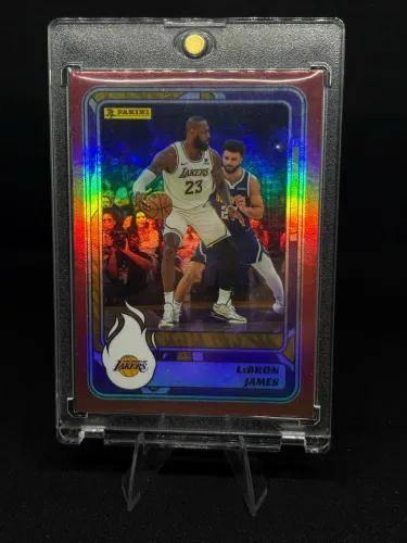 Carta Lebron james panini