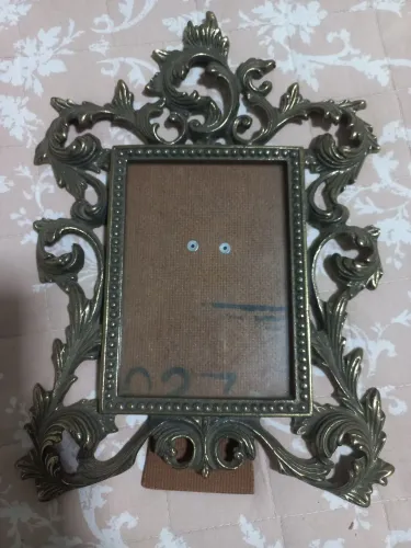 Porta retrato bronze Natalino Tomasi