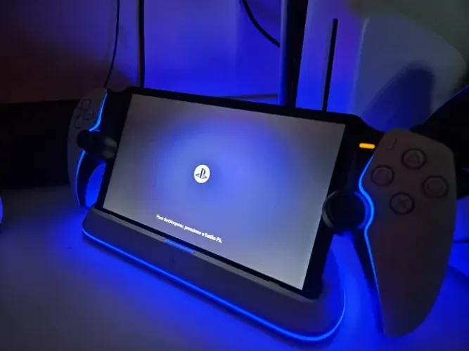 Reprodutor Remoto Playstation Portal Para Console Ps5 Cor Branco
