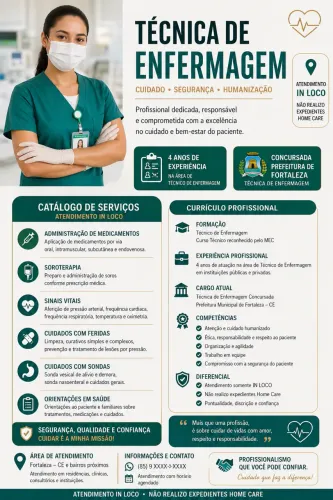 Serviços da enfermagem