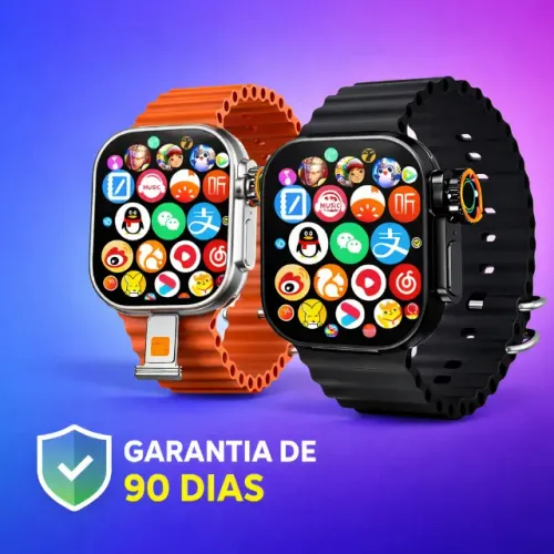 Relógio Smartwatch  Horizon Pro Android 4G Tela AMOLED Câmera e Chip
