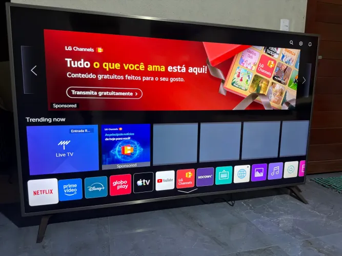 Tv LG 82 polegadas 4k
