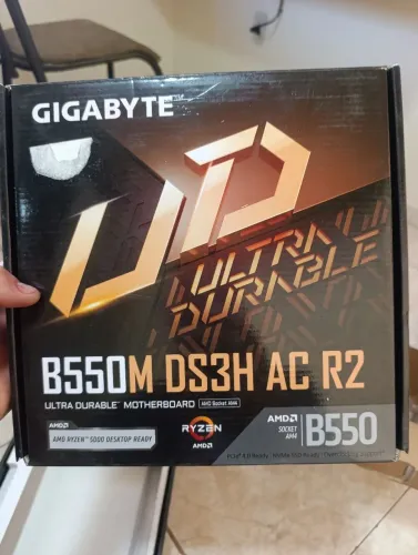 Placa mãe B550M DS3H AC R2 Wi-fi
