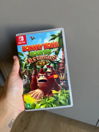 Vendo jogo Nintendo SWITCH Donkey kong returns HD