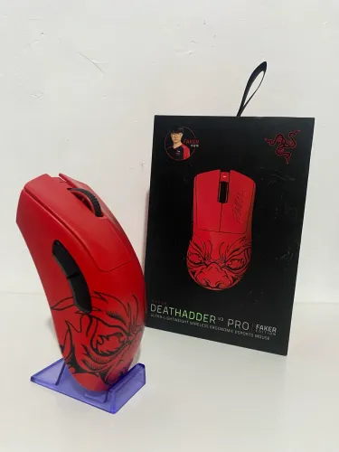Mouse Razer Deathadder v3 pro Faker Edition (Novo)