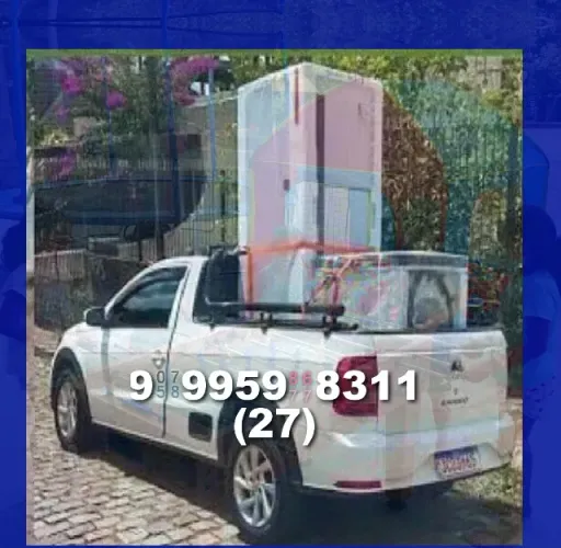 Frete rápido e seguro! Contato: 27?9?9959?8311 - Fernando1 atende sua mudança!