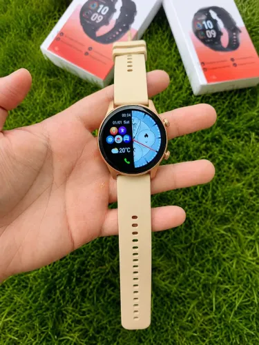 Relógio Feminino Zeblaze Btalk 3 Plus Gold