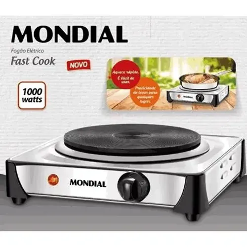Fogão Elétrico Mondial FE-04 220V - Novo