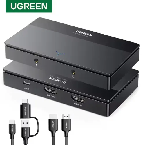 Placa de Captura de Vídeo UGREEN 4K60Hz HDMI para USB-C