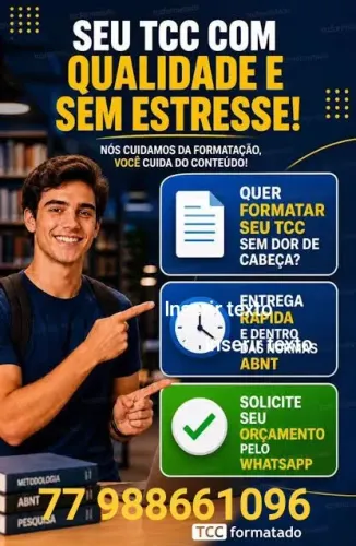 Assessoria completa em Trabalhos Acadêmicos 