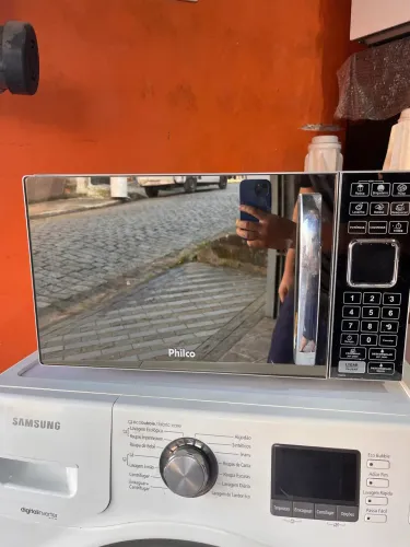 Microondas Philco Espelhado