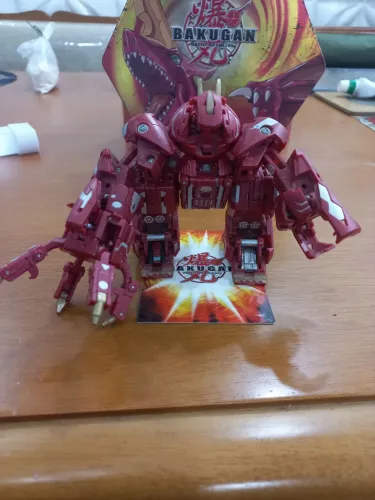 Maus Dragonoid 7 em 1, original.