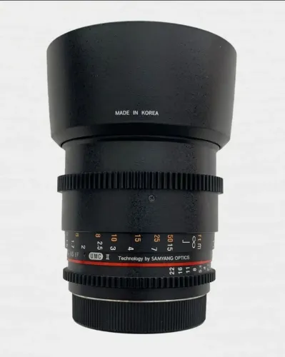 Lente cine Rokinon 85mm T1.5 Canon