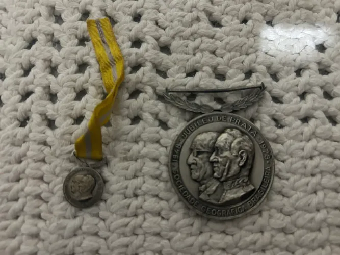 Medalha Jubileu de Prata anos 70