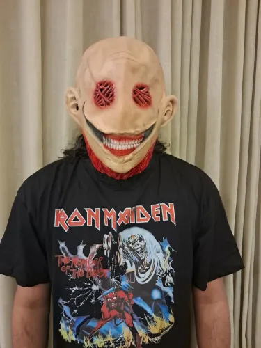 Máscara Halloween Smiley Face Terror