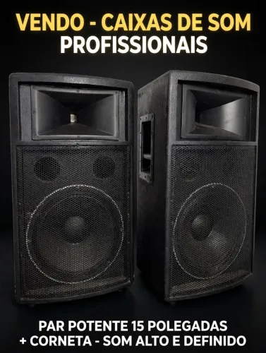 KIT 4 CAIXAS + AMPLIFICADOR