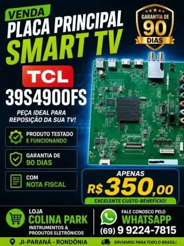 Placa Principal Smart Tv TCL 39S4900FS