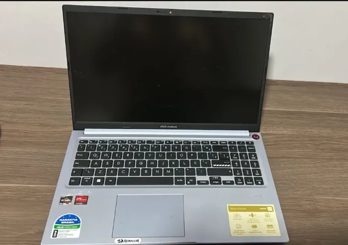Notebook seus vivobook 15 ryzen 54800h 8gb ram 256ssd full hr