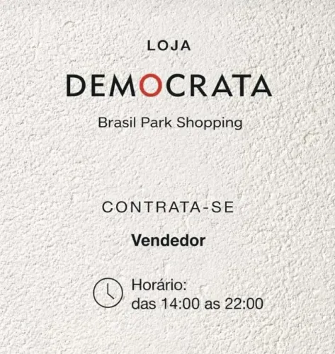 Vendedor (a)Calçados - Rio Verde/Goiás