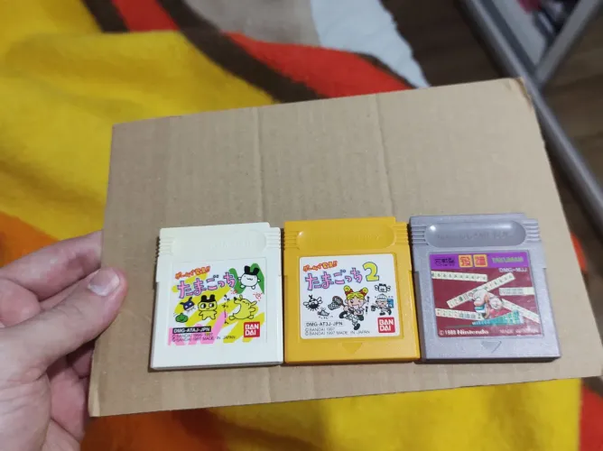 3 jogos de game boy