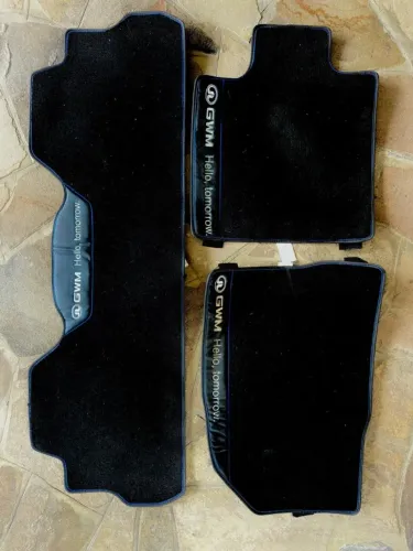 Tapete Original GWM Haval H6 2024 2025 Kit 3 Peças Seminovo