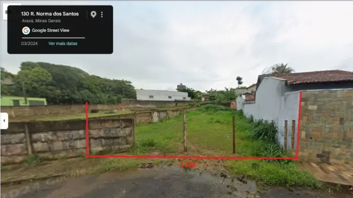 Terreno para aluguel - 440 m² - Vila Santa Terezinha | Araxá/MG