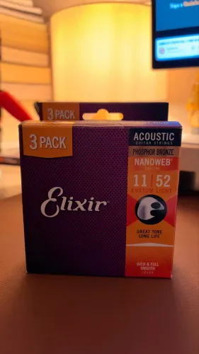 Encordamento NANOWEB elixir 11/52