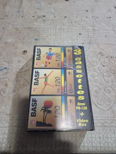 fita k7 basf. 8mm video box