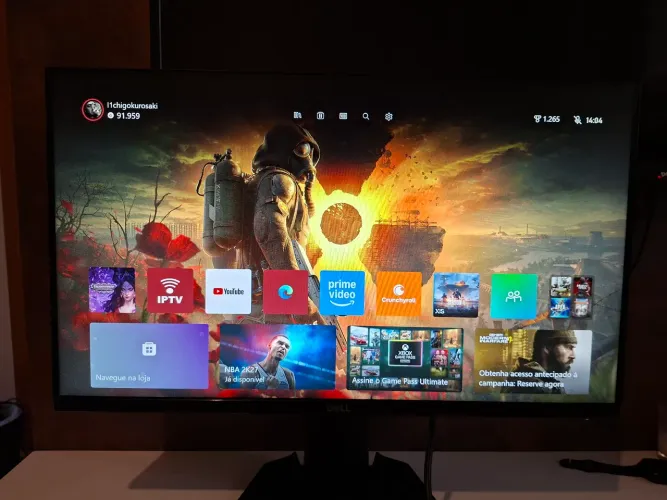 Monitor Gamer Dell 24" 144Hz 1ms (Impecável) - Vendo / Troco por PS4