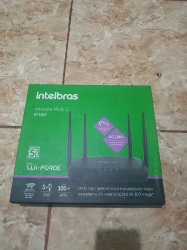 Roteador porta gigabit AC 1200