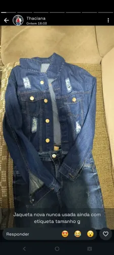 Jaqueta jeans 