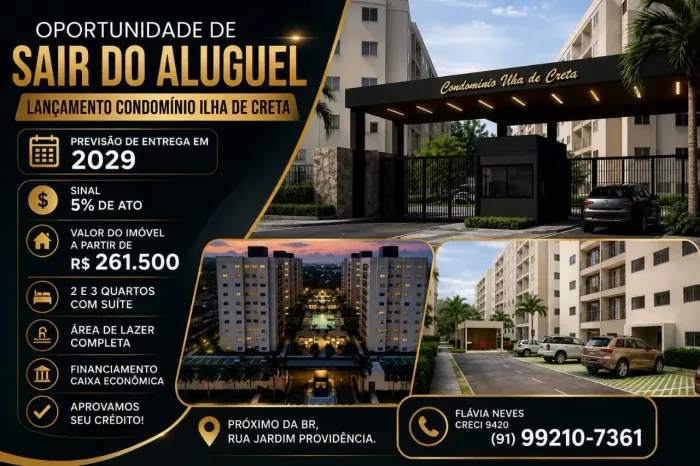Imóvel para venda tem 61 metros quadrados com 3 quartos em Águas Lindas - Ananindeua - PA