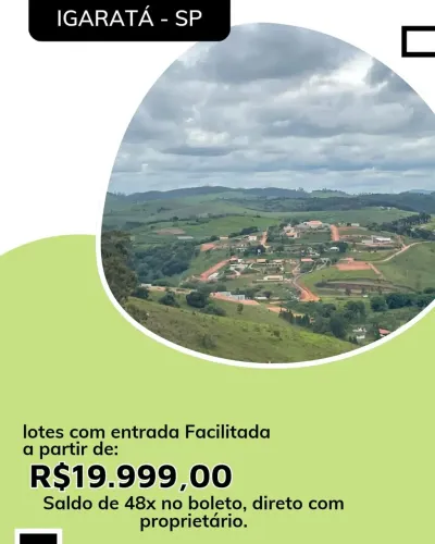Oportunidade em Igaratá! Se Você Busca Terreno, Essa É Sua Chance!