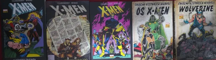 pacote X-Men e Wolverine Claremont