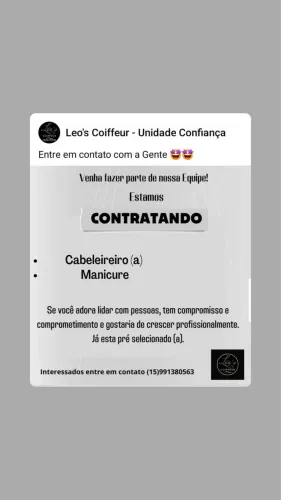 Cabeleiro(a) e Manicure s