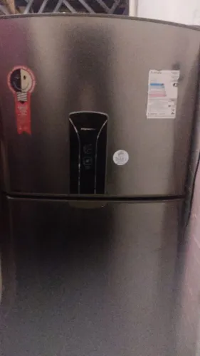 Geladeira inox grande
