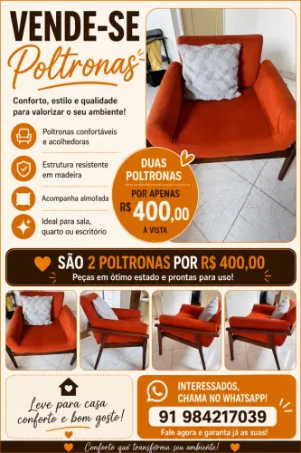 Vendo poltronas