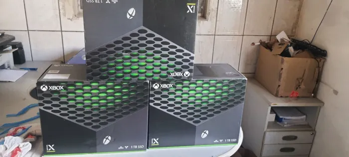 Console xbox series x 1tb novo lacrado só vendas
