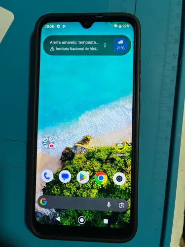 Celular Smartphone Xiaomi Mi A3 64gb (traseira trincada)
