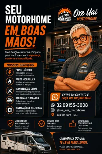 Eletricista de motorhome, Kombihome e etc