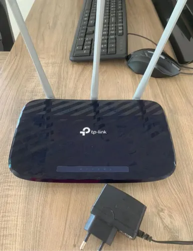 Roteador 3 antenas C20 TP-LINK semi novo atacado 